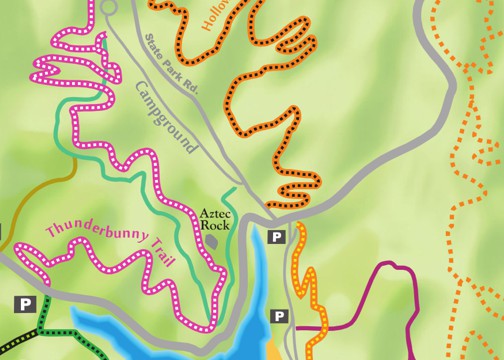 The Athens Trail Map