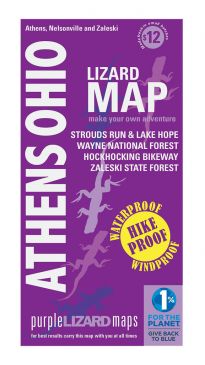 Athens, Ohio Adventure Map by Purple Lizard #1